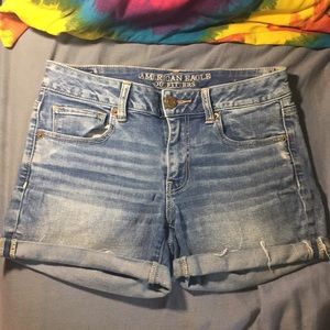 American eagle jean shorts